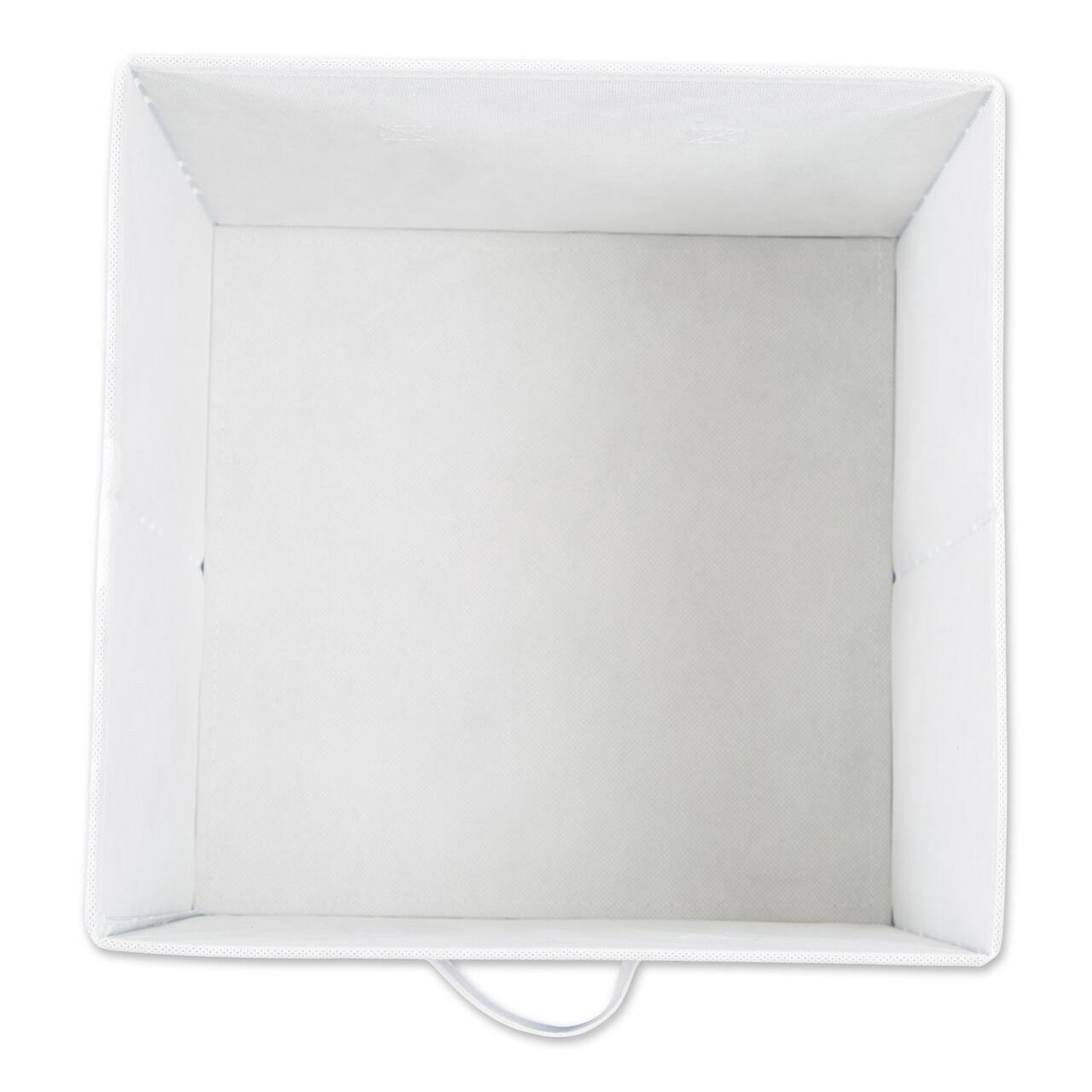 DII® 13" French Blue & White Dots Storage Cube, 2ct.